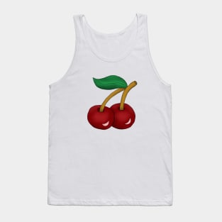 Rote Kirschen Tank Top